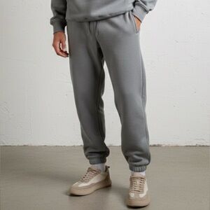 Yeezy Season 6 Jogger Fleece Sweatpants Gray Large